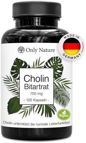 Cholin 700mg: Natürliche Leber-Kapseln aus Deutschland