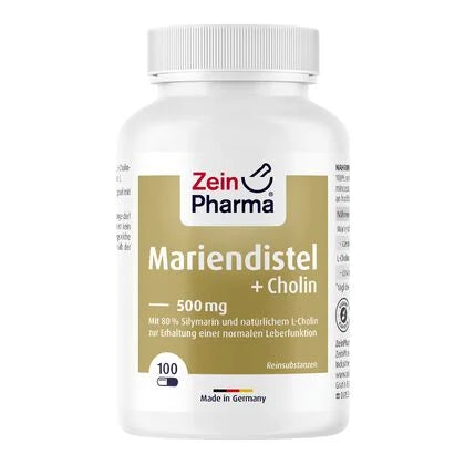 Mariendistel Komplex: Leberschutz mit 80% Silymarin & Cholin